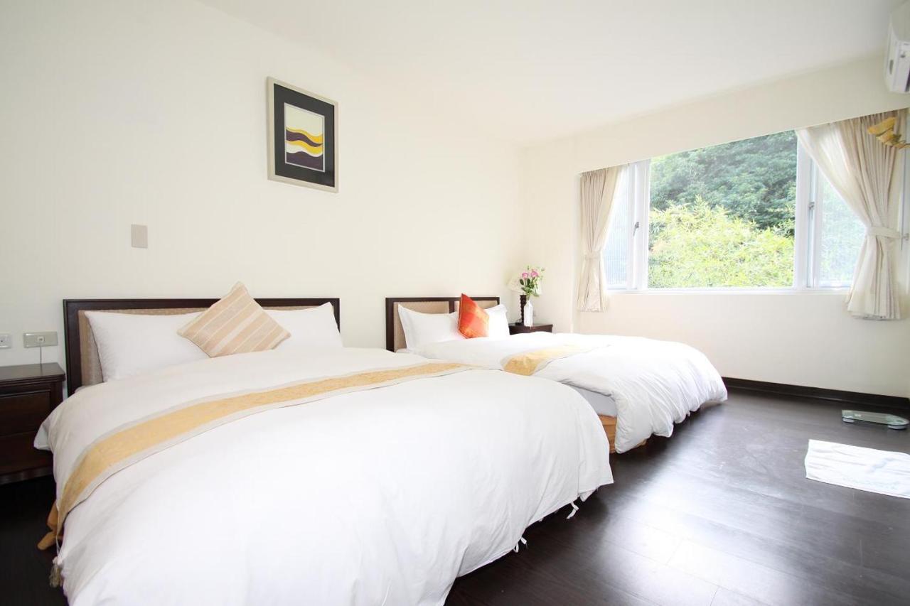 Hotspring World Wulai Hotel Bagian luar foto